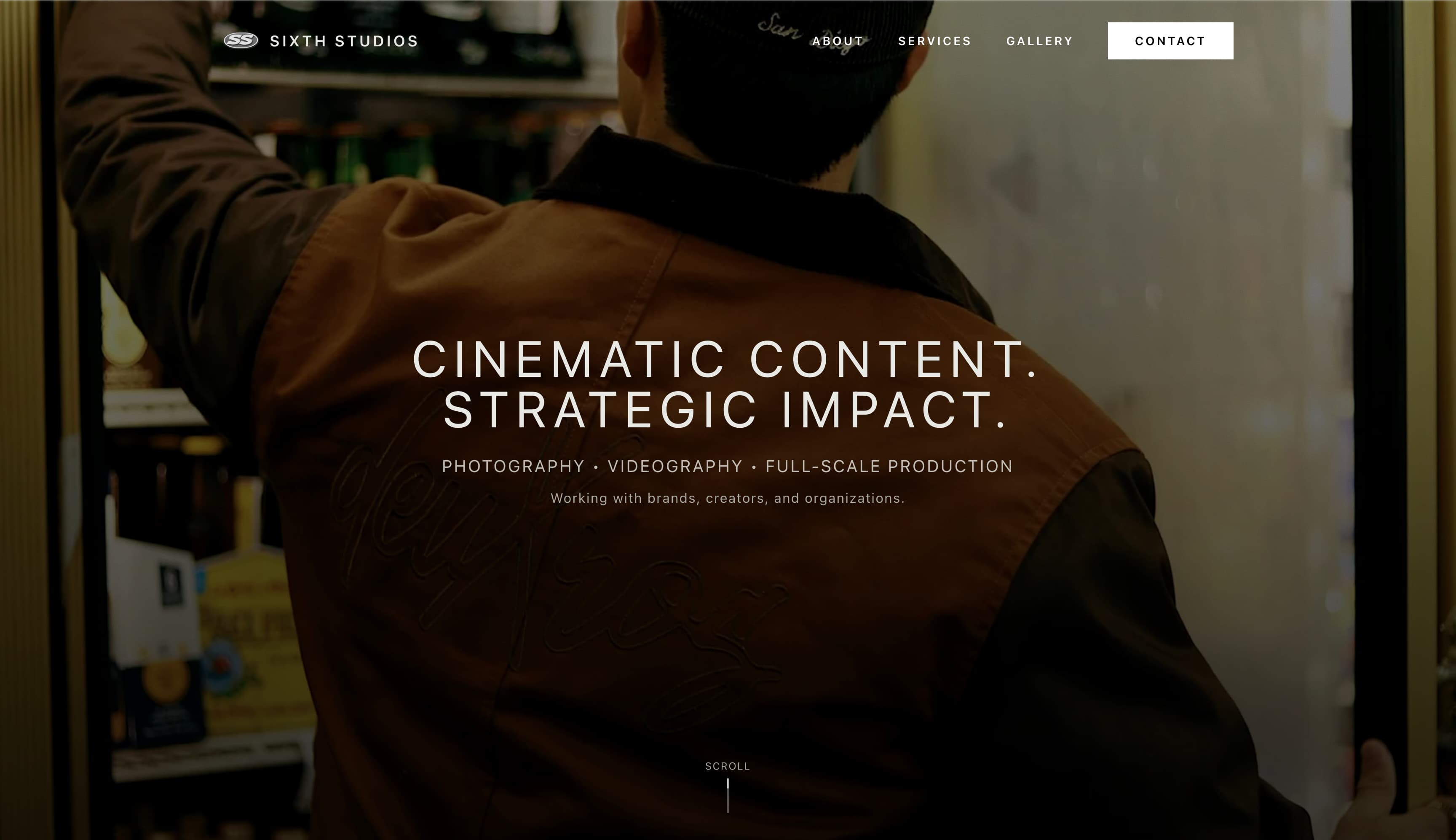 Sixth Studios website preview