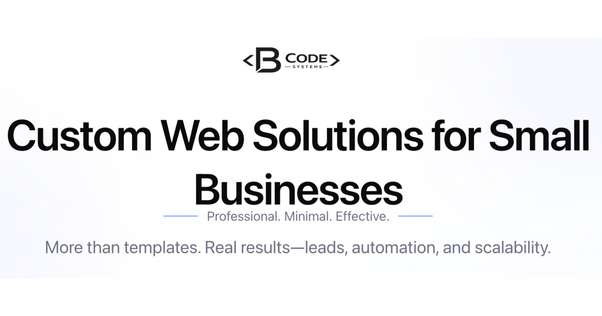 B-Code Systems